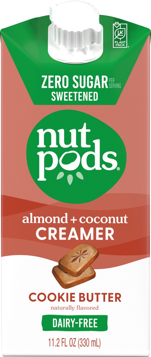 slide 4 of 5, nutpods Sweetened Almond + Coconut Cookie Butter Creamer - 11.2 fl oz, 11.2 fl oz