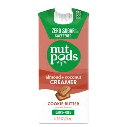 nutpods Sweetened Almond + Coconut Cookie Butter Creamer - 11.2 fl oz