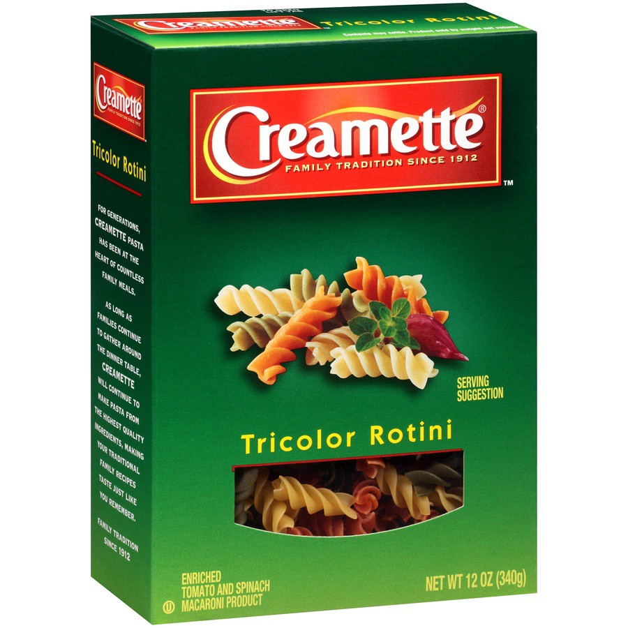 slide 5 of 8, Creamette Rotini 12 oz, 12 oz