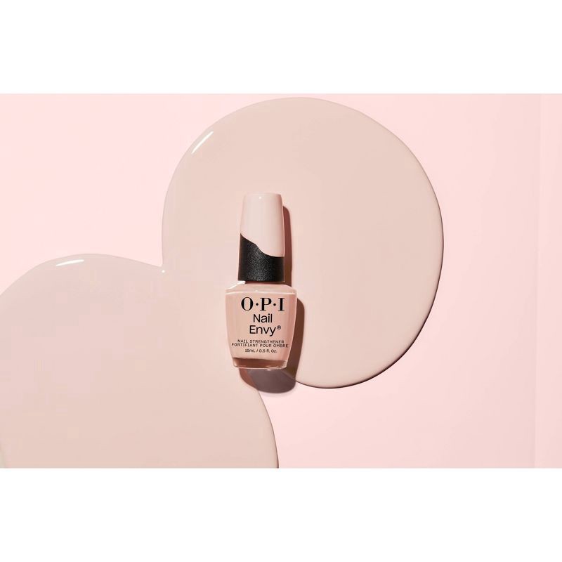slide 6 of 8, OPI Nail Envy Bubble Bath Strength + Color 0.5 fl oz, 0.5 fl oz
