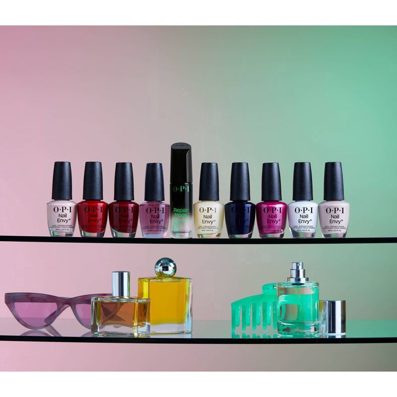 slide 2 of 8, OPI Nail Envy Bubble Bath Strength + Color 0.5 fl oz, 0.5 fl oz