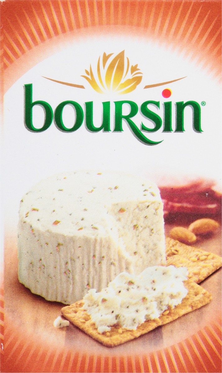slide 6 of 9, Boursin Cheese, Gourmet, Caramelized Onion & Herbs, Spreadable, 5.3 oz