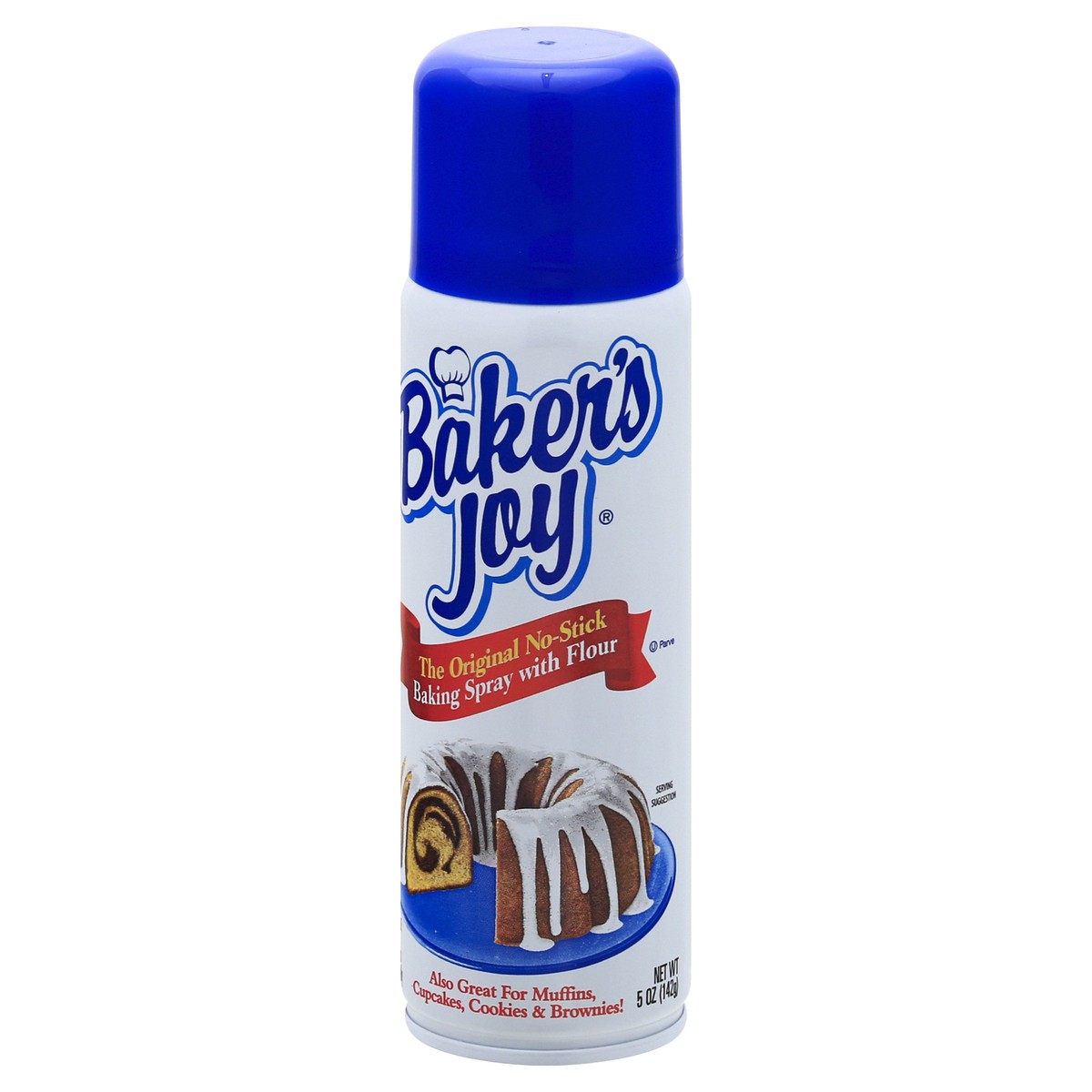 slide 8 of 9, Baker's Joy No-Stick Baking Spray with Flour, 5 Oz, 5 oz