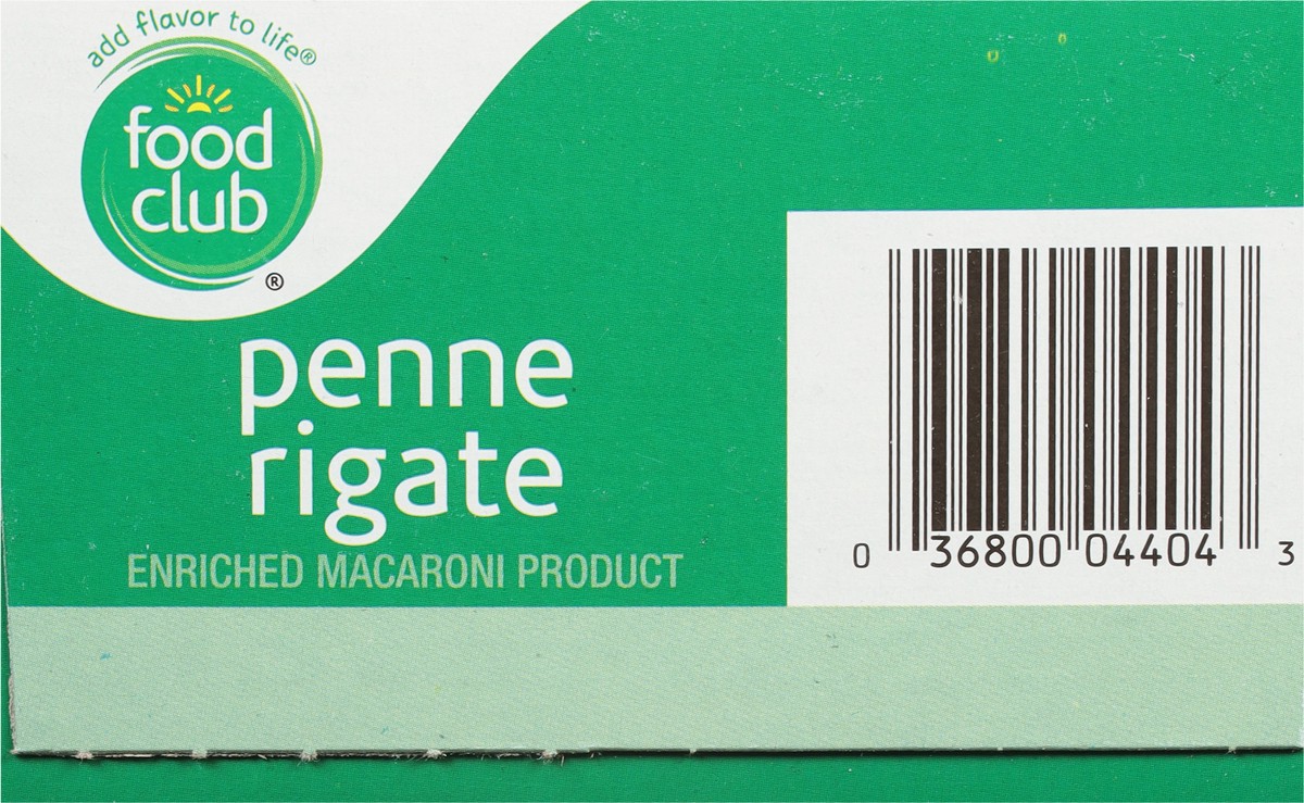 slide 8 of 15, Food Club Penne Rigate 16 oz, 16 oz