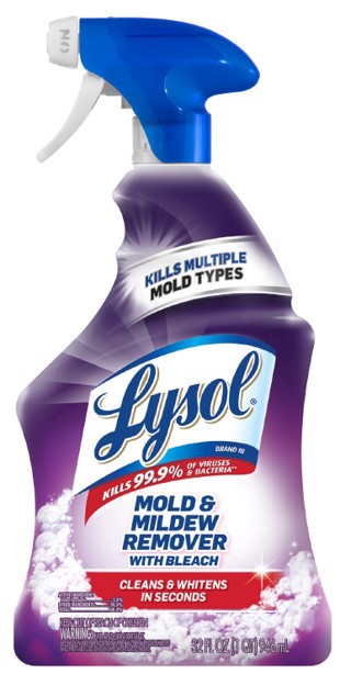 slide 1 of 3, LYSOL Bathroom Cleaner Mold & Mildew Remover, 32 oz