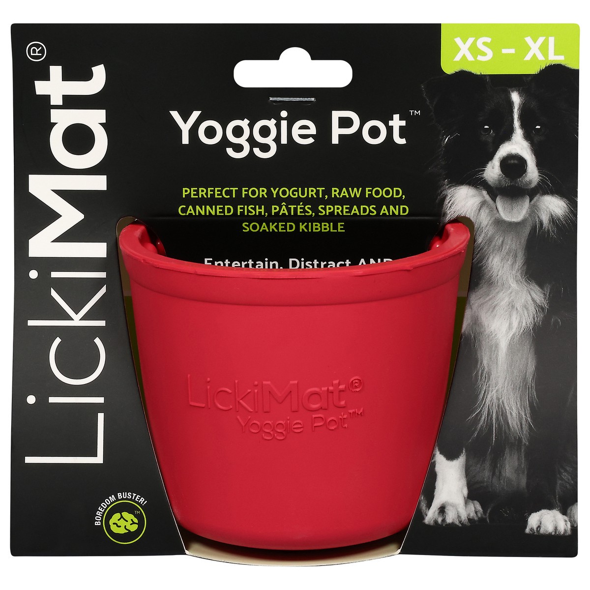 slide 4 of 4, Licki Mat Pnk Yoggie Dog Feeder 1EA, 1 ct