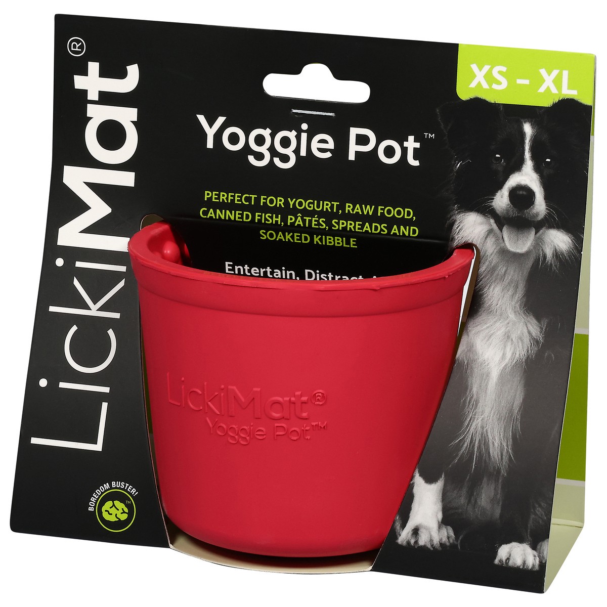 slide 3 of 4, Licki Mat Pnk Yoggie Dog Feeder 1EA, 1 ct