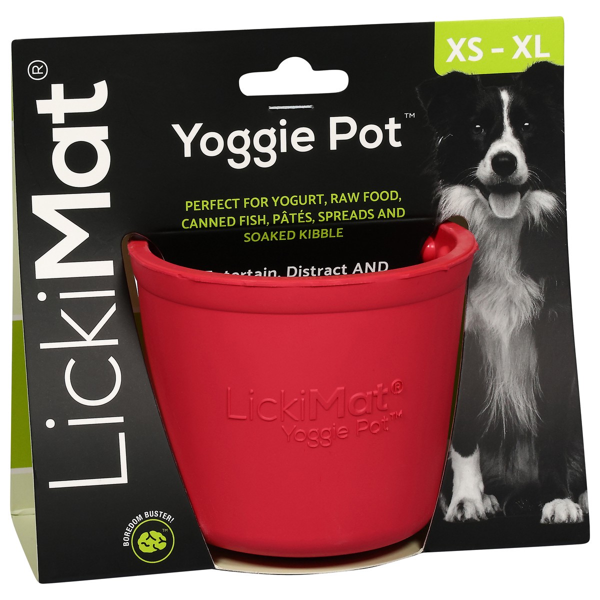slide 2 of 4, Licki Mat Pnk Yoggie Dog Feeder 1EA, 1 ct