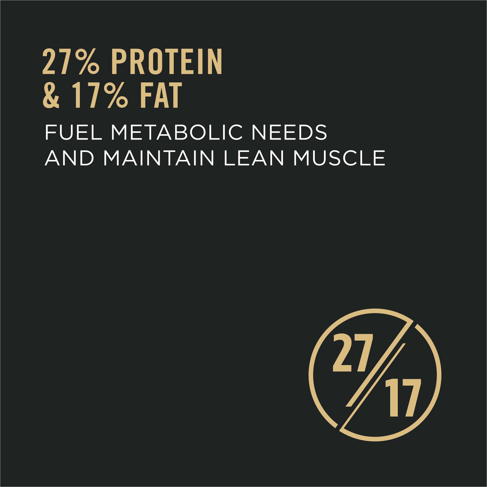 slide 9 of 9, Purina Pro Plan Active, High Protein Dog Food, SPORT 27/17 Chicken and Rice Formula, 37.5 lb