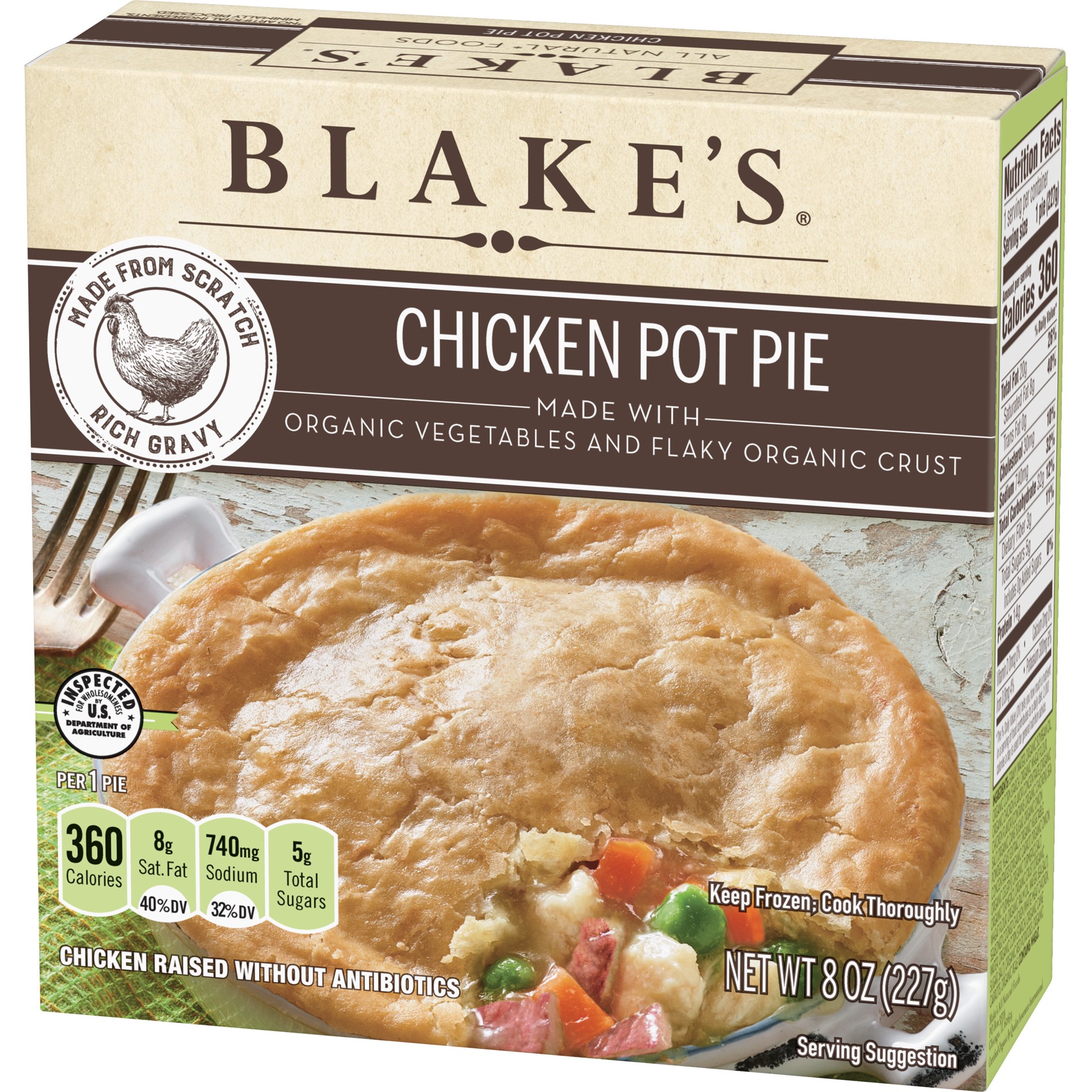 slide 4 of 5, Blake's Chicken Pot Pie 8 oz, 8 oz