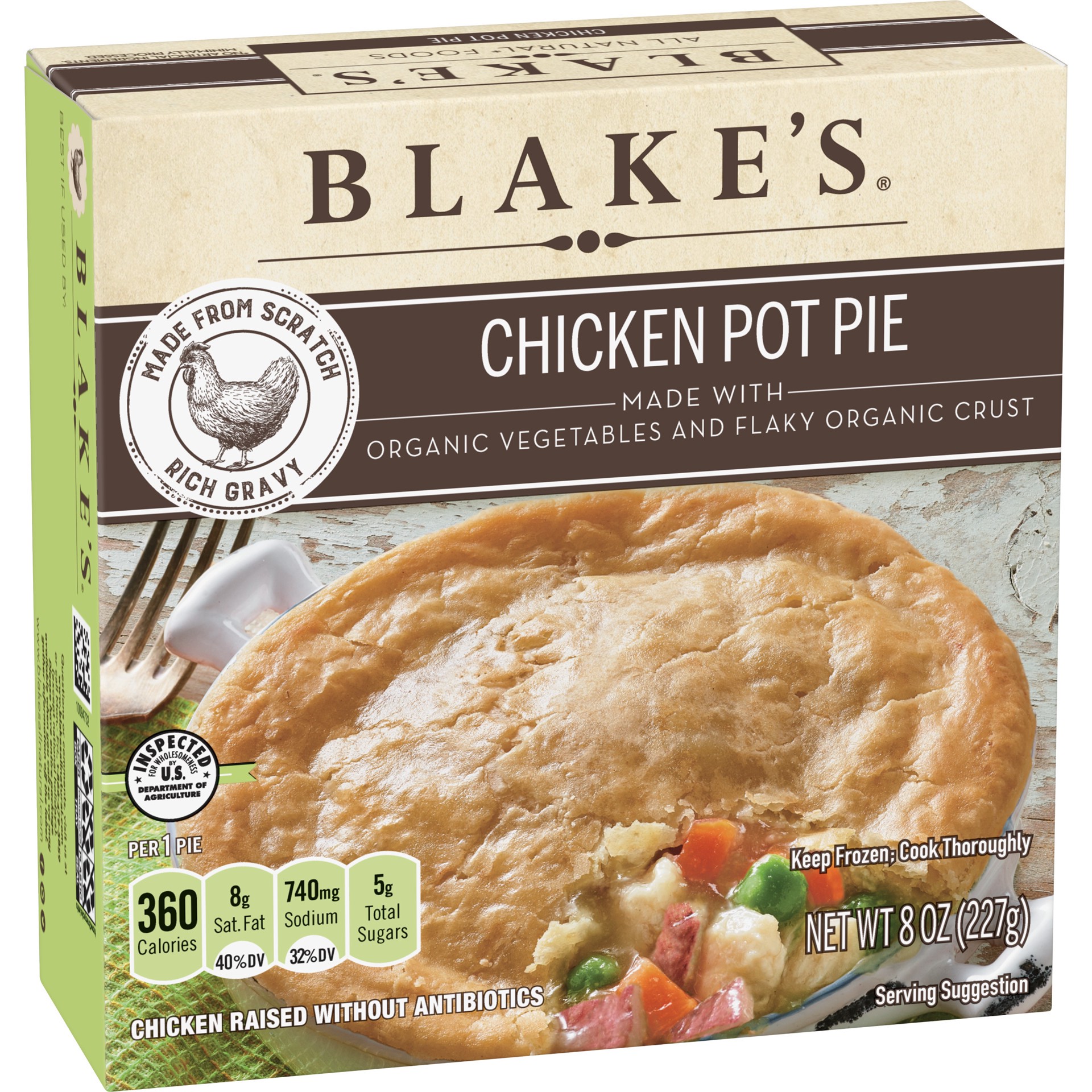 slide 3 of 5, Blake's Chicken Pot Pie 8 oz, 8 oz