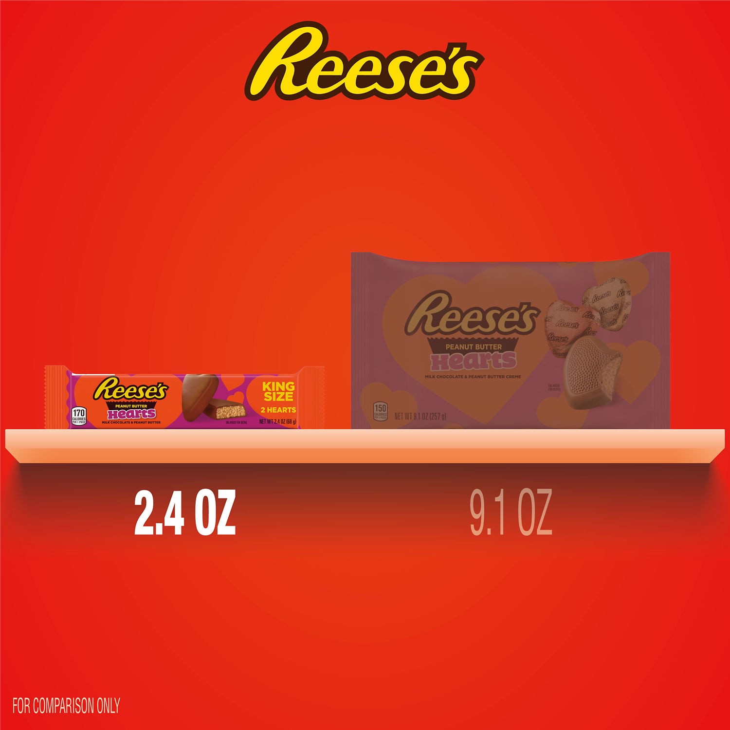 slide 6 of 9, REESES Peanut Butter Candy, 2.4 oz