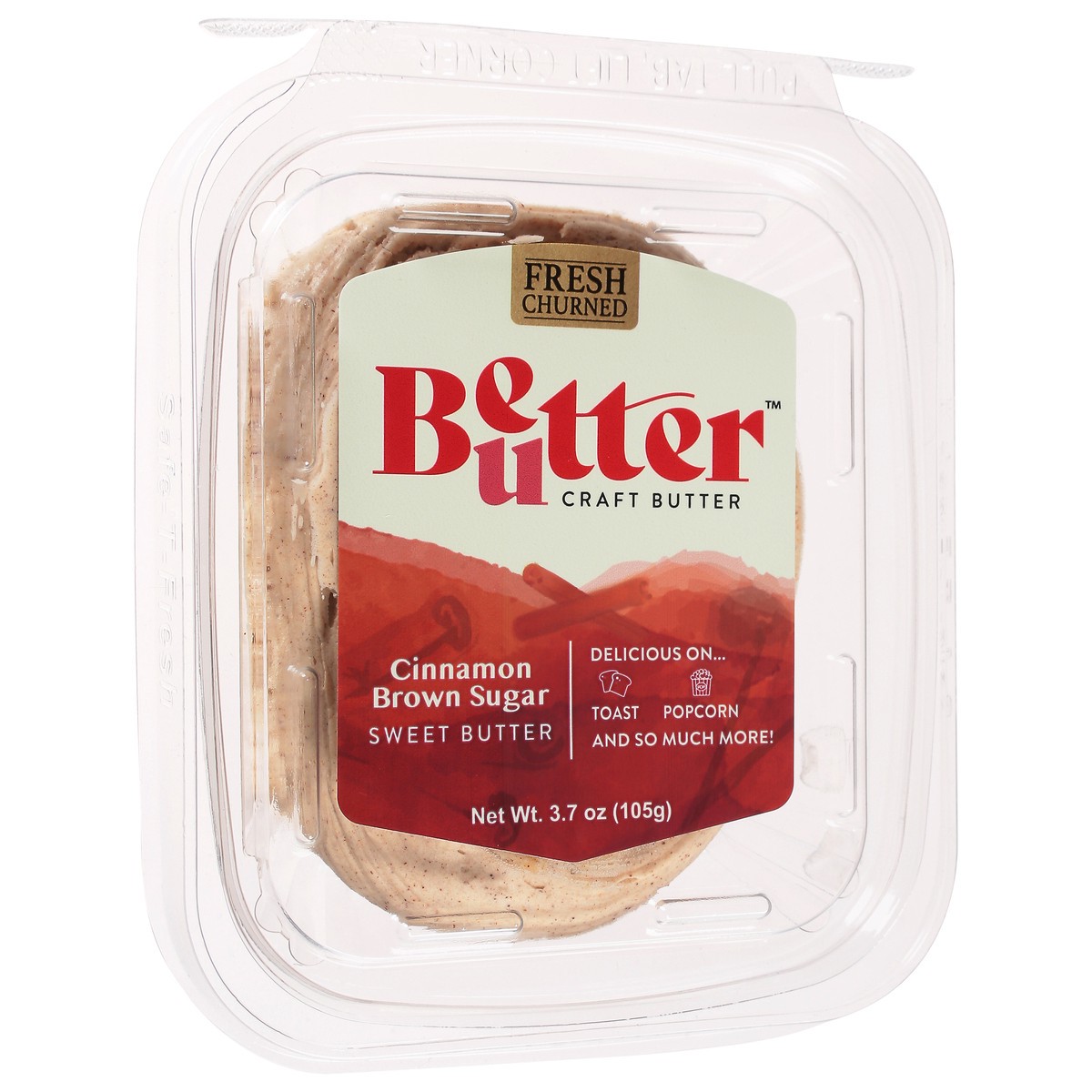 slide 2 of 9, Better Butter Craft Butter Cinnamon Brown Sugar Sweet Butter 3.7 oz, 3.7 oz