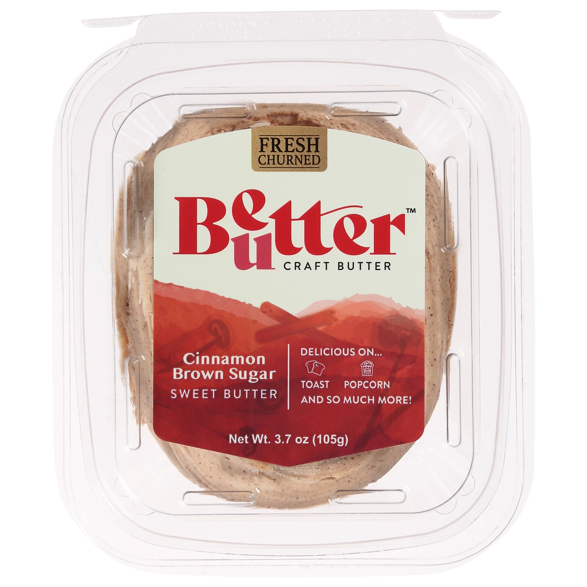 slide 1 of 9, Better Butter Craft Butter Cinnamon Brown Sugar Sweet Butter 3.7 oz, 3.7 oz