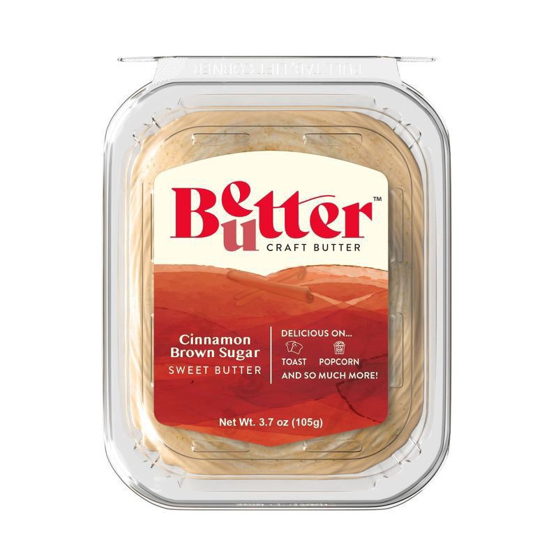 slide 1 of 9, Better Butter Craft Butter Cinnamon Brown Sugar Sweet Butter 3.7 oz, 3.7 oz