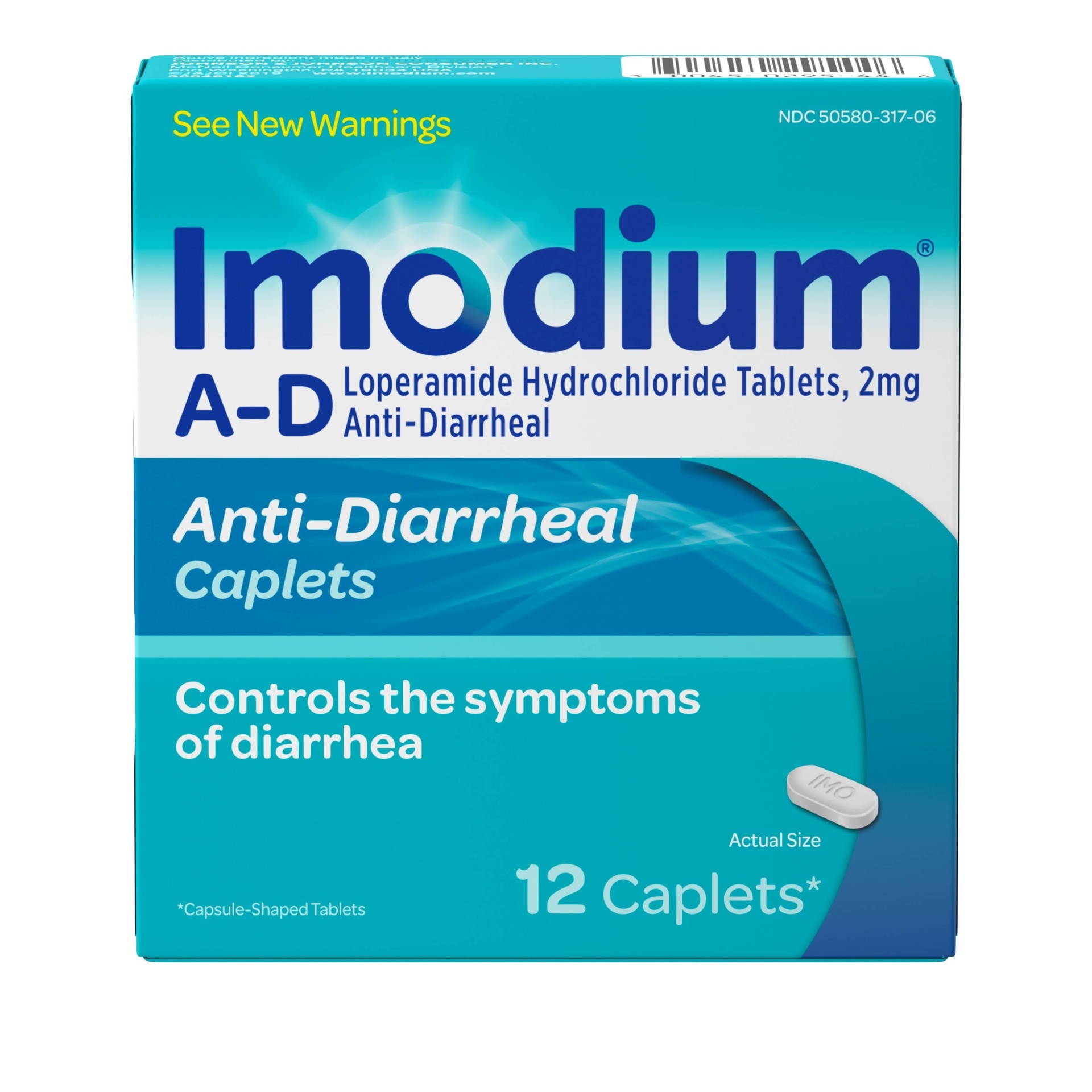 slide 1 of 1, Imodium A-D Caplets, 12 ct