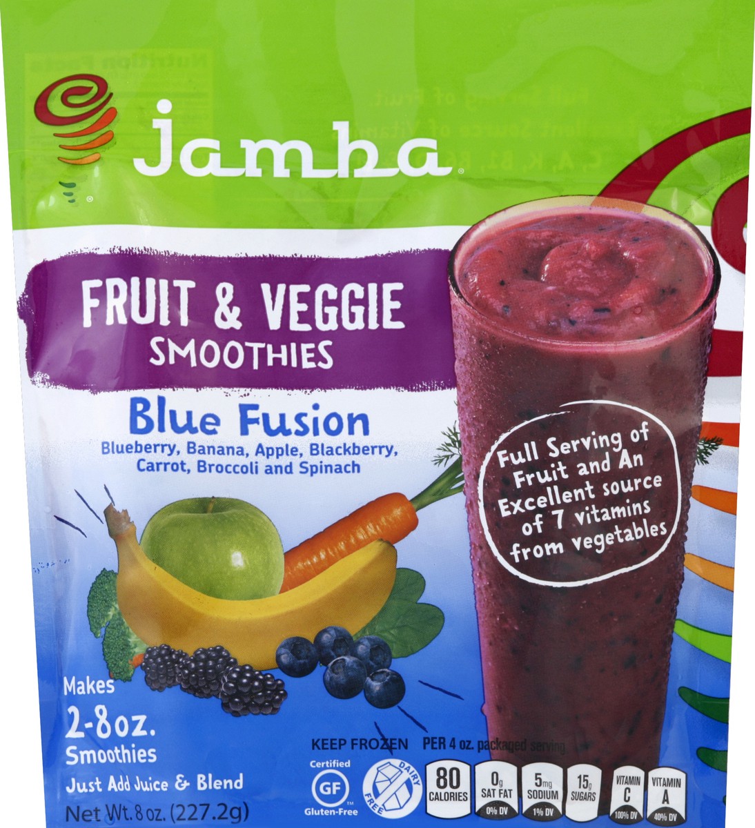 slide 1 of 6, Jamba Fruit & Veggie Smoothies 8 oz, 8 oz