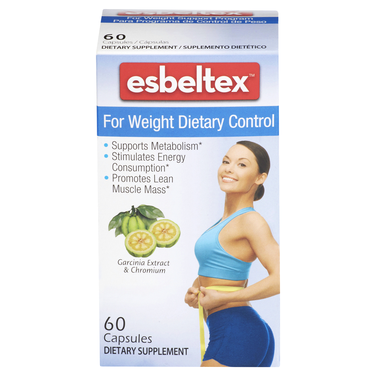 slide 1 of 1, Esbeltex Garcinia Cambogia Maximum Strength Capsules, 60 ct