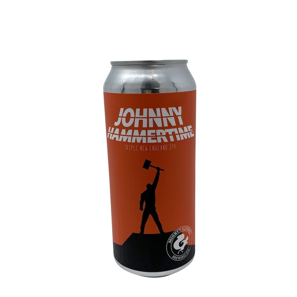 slide 1 of 1, Mighty Organic Squirrel Brewing Johnny Hammertime Triple New England IPA, 16 fl oz