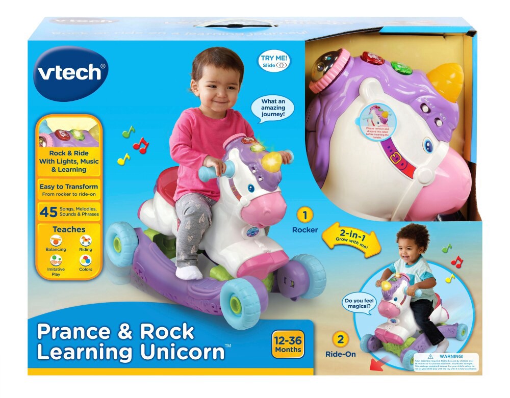 slide 2 of 3, VTech® Prance & Rock Learning Unicorn™, 1 ct