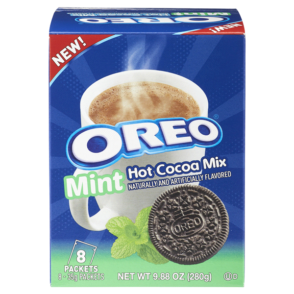 slide 1 of 1, Oreo Mint Hot Cocoa Mix In Packets- 9.88 oz, 9.88 oz