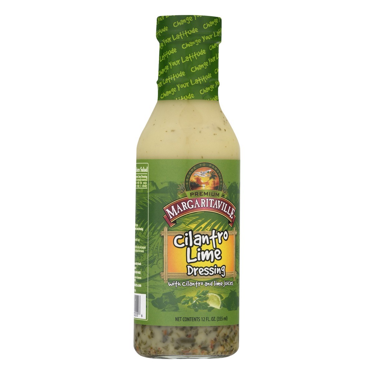 slide 4 of 10, Margaritaville Brewing Co. Dressing Premium Cilantro Lime, 12 fl oz