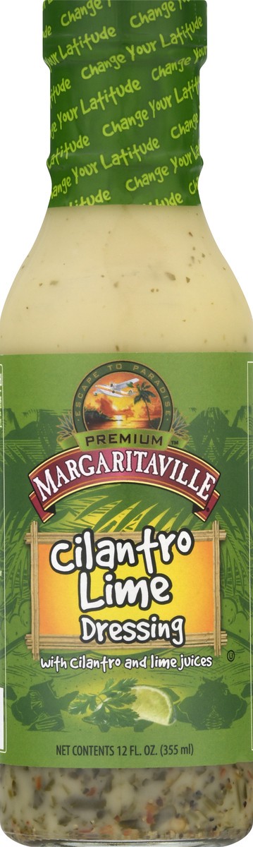 slide 7 of 10, Margaritaville Brewing Co. Dressing Premium Cilantro Lime, 12 fl oz