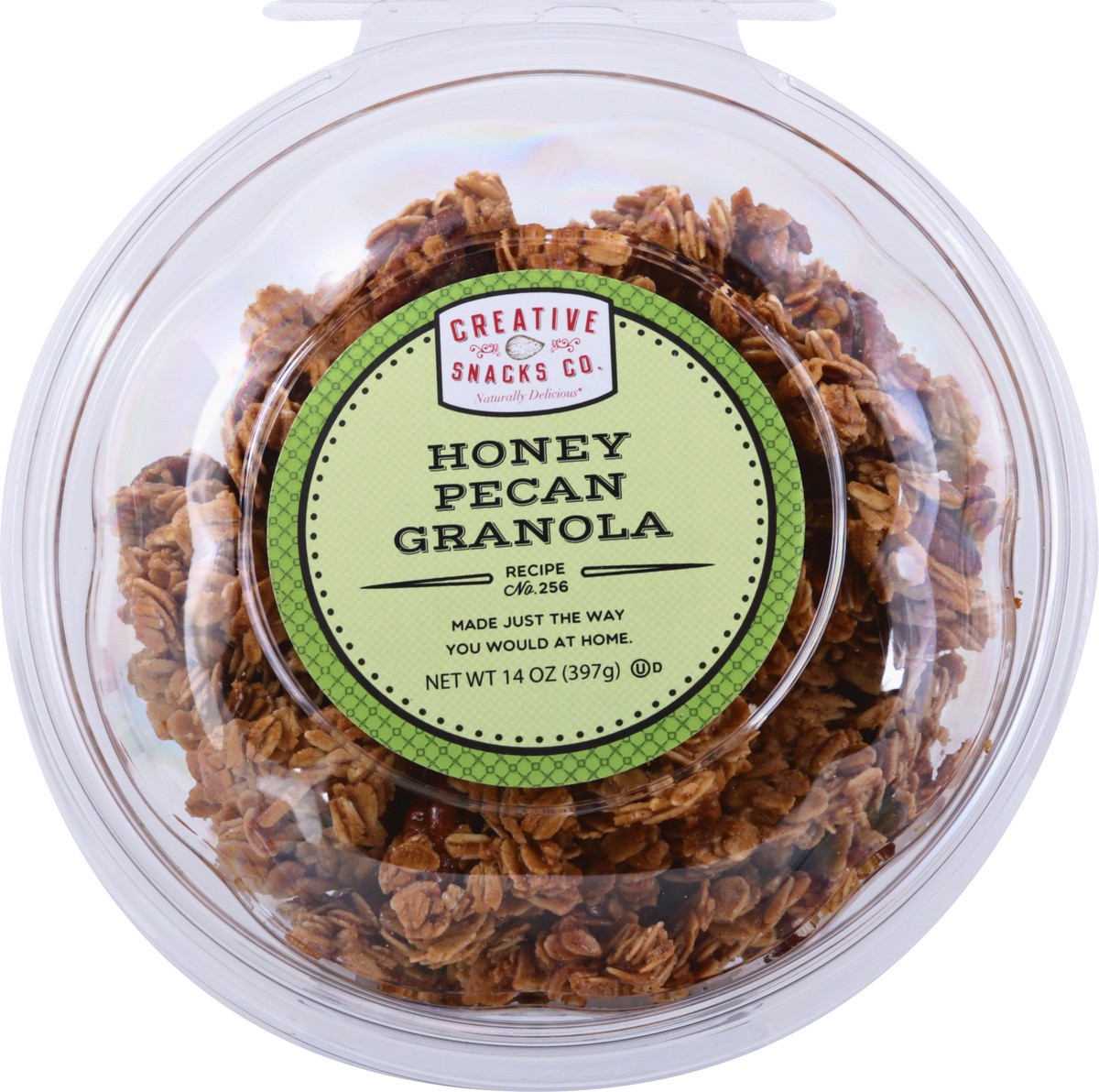 slide 7 of 8, Creative Snacks Honey Pecan Granola 14 oz, 14 oz