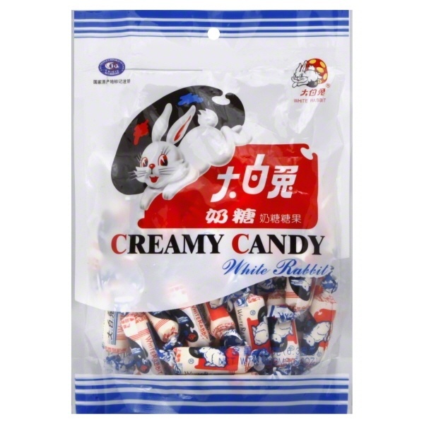 slide 1 of 1, White Rabbit Creamy Candy-Bag, 6.3 oz