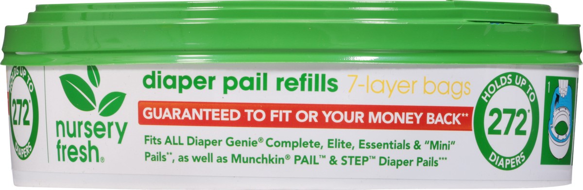 slide 6 of 12, Nursery Fresh Munchkin Nursery Fresh Diaper Pail Refill, 1 ct