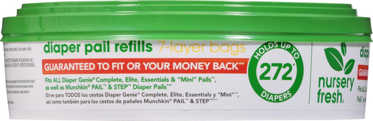 slide 8 of 12, Nursery Fresh Munchkin Nursery Fresh Diaper Pail Refill, 1 ct