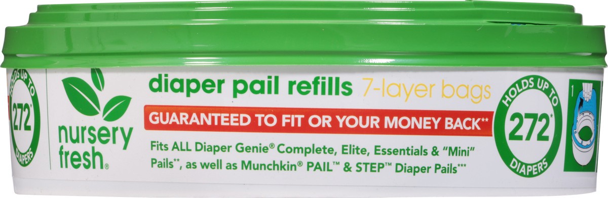 slide 11 of 12, Nursery Fresh Munchkin Nursery Fresh Diaper Pail Refill, 1 ct