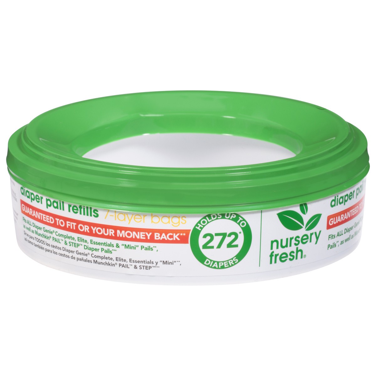 slide 5 of 12, Nursery Fresh Munchkin Nursery Fresh Diaper Pail Refill, 1 ct