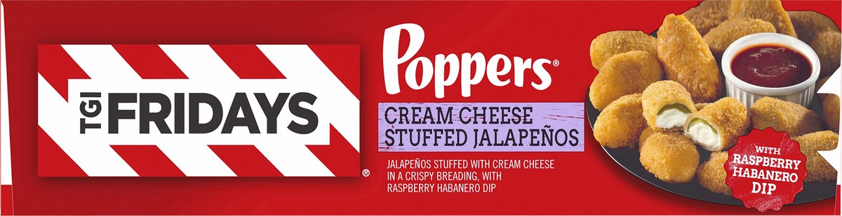 slide 4 of 9, T.G.I. Friday's Cream Cheese Stuffed Jalapenos Poppers, 15 oz