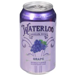 Waterloo Grape Sparkling Water 12 fl oz