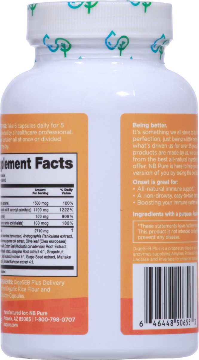 slide 6 of 9, NBPure Boost Onset 30 Capsules, 30 ct