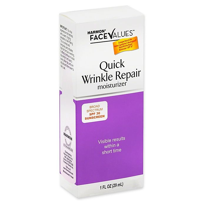 slide 1 of 2, Harmon Face Values Quick Wrinkle Repair Moisturizer, 1 fl oz