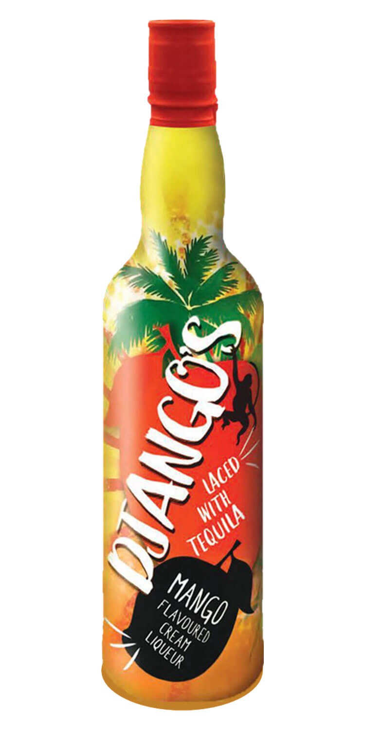 slide 1 of 1, DJANGO's Mango Tequila Cream Liqueur, 750 ml