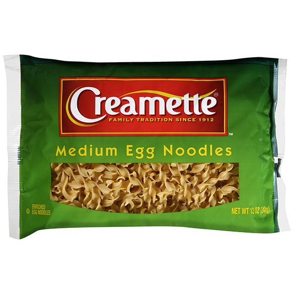 slide 1 of 6, Creamette Medium Egg Noodles, 12 oz