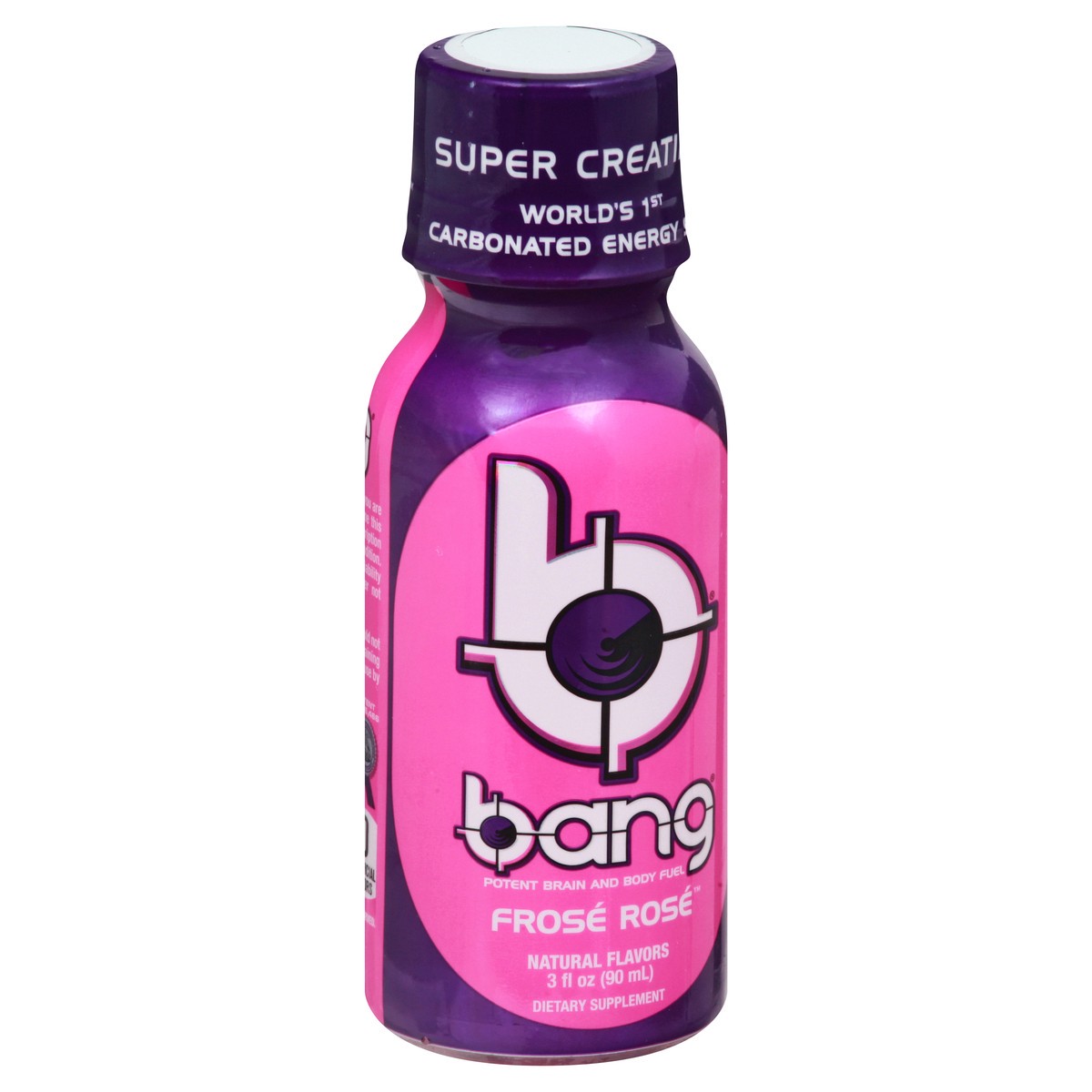 slide 4 of 9, Bang Super Creatine Frose Rose Drink Supplement - 3 oz, 3 oz