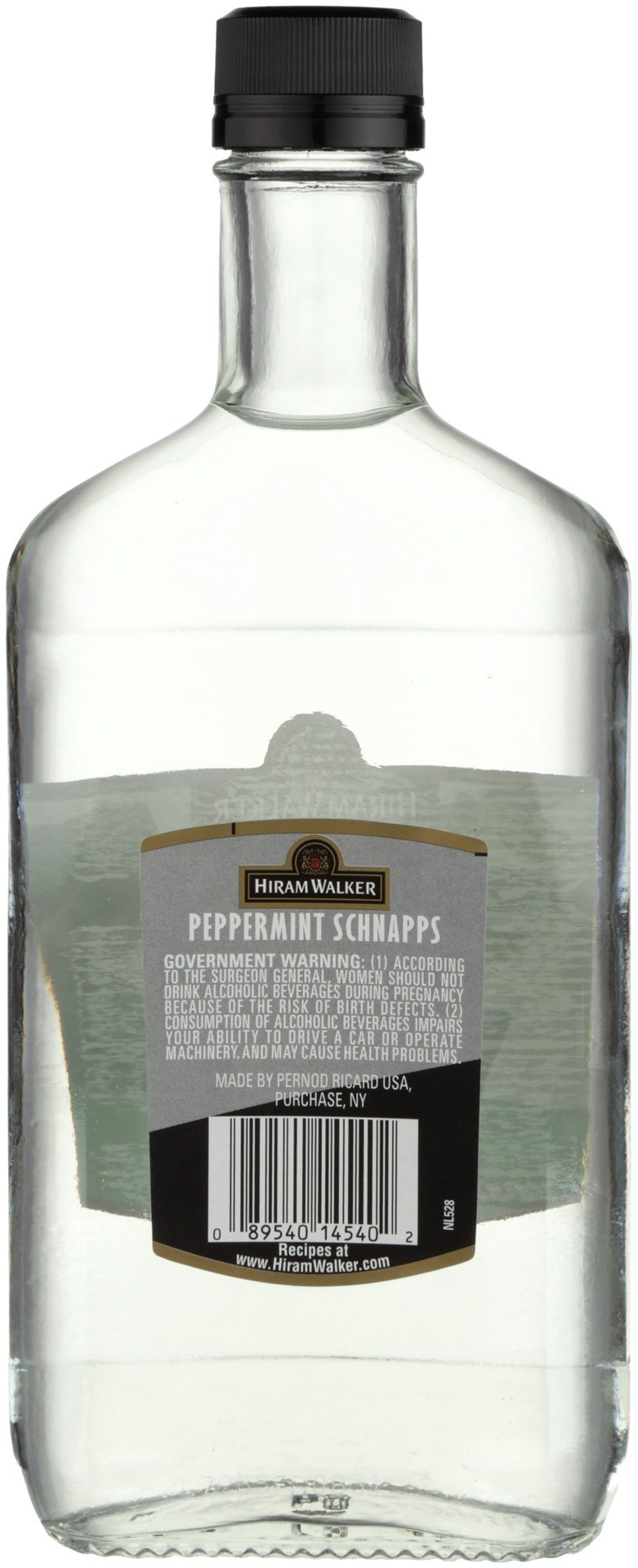 slide 3 of 5, Hiram Walker Peppermint Schnapps 375mL Bottle, 375 ml