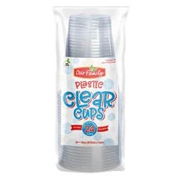 Our Family Clear Cold Cups-Our Family