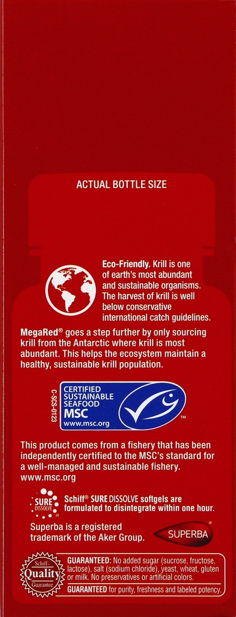 slide 6 of 7, MegaRed Krill Oil 40 ea, 40 ct