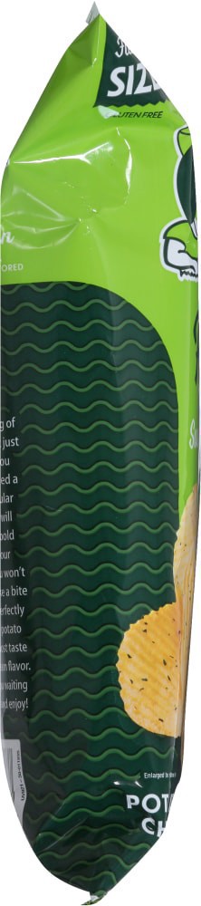 slide 3 of 6, Utz 9.3 oz Utz Ripples Sour Cream & Onion Potato Chips, 7.75 oz