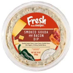 Fresh from Meijer Smoked Gouda and Bacon Dip