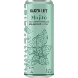 Naked Life Non-Alcoholic Mojito Cocktail 4 - 8.4 fl oz Cans