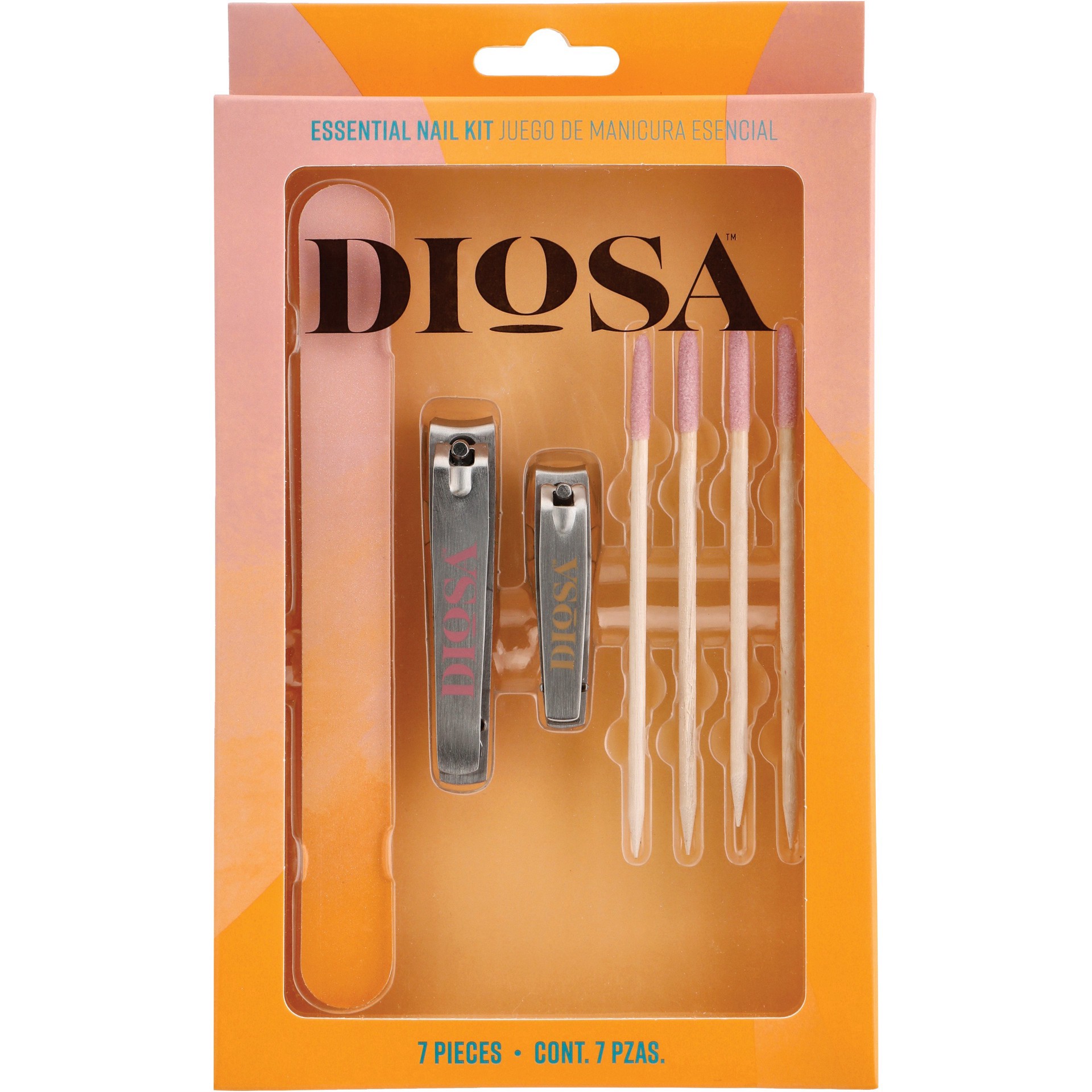 slide 1 of 1, Diosa Essential Nail Kit, 7 ct