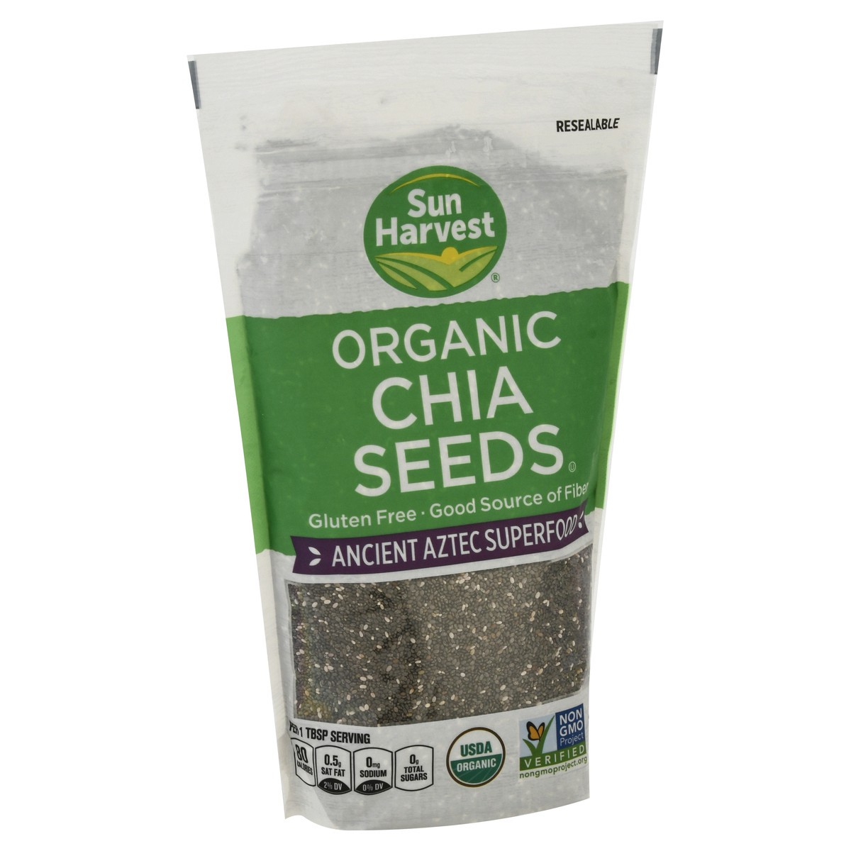 slide 2 of 4, Sun Harvest Chia Seed, 16 oz
