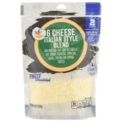 Giant 6 Cheese Italian Blend Finely Shredded