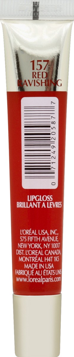 slide 6 of 6, L'Oréal Colour Riche le Gloss Red Ravishing Lip Gloss, 1 ct